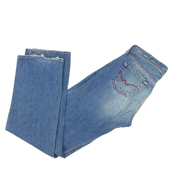 AG Adriano Goldschmied The Rider Jeans Womens Size 27R Denim Medium Wash - Picture 3 of 9